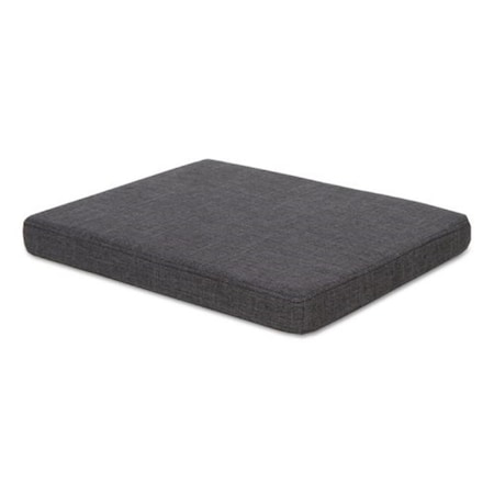 Alera ALEPC1511 Seat Cushion For File Pedestals; Smoke - 15 X 20 In.